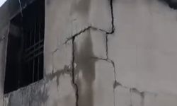 Apartmanda çıkan yangın paniğe neden oldu