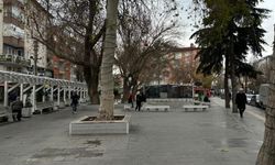 Niğde’de Şadırvan Park soğuk hava nedeniyle boş kaldı