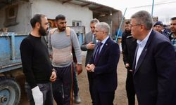 Vali Çelik, Kiledere beldesindeki sorunu dinledi!