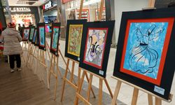 Niğde’de “Aşkın İzinde Şeb-i Arûs” ebru sergisi açıldı