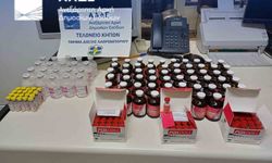 Yakıt deposuna gizlenen 8 bin çiçek aşısı yakalandı