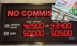 Döviz piyasasında yeni hafta sakin başladı