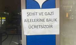 Balıkçıdan şehit ve gazilerin ailelerine ücretsiz balık