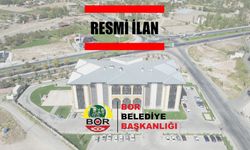 BOR BELEDİYE BAŞKANLIĞI - BASKI BETON VE BETON BORDÜR DÖŞENMESİ YAPIM İŞİ İLANI