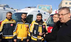 12 ambulans daha hizmete başladı