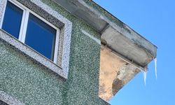 Niğde’de kar sonrası buz sarkıtları oluştu