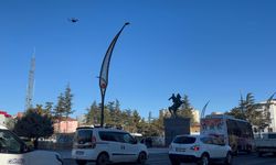 Niğde’de trafik havadan takip edildi