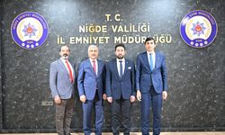 Taner Gümüş’ten Niğde İl Emniyet Müdürü Erdinç Yüceer’e ziyaret