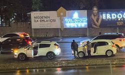 Niğde’de maddi hasarlı trafik kazası