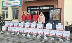 Çukurkuyu’da öğrencilerden ramazan kolisi desteği