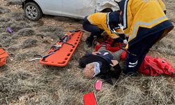 Eşini bıçaklayıp kaçtı, Niğde’de kaza yapınca yakalandı