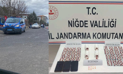 Niğde’de 616 hap ele geçirildi