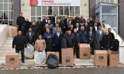 Okullara spor malzemesi desteği