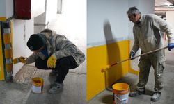 “Belediyeye ait kapalı otoparkta yenileme sürüyor”