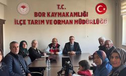 Bor’da mantar üretim eğitimi düzenlendi