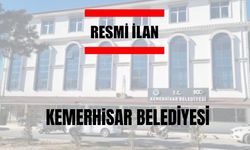 KEMERHİSAR BELEDİYESİ ÇEVRE DÜZENLEME İŞİ YAPTIRACAK