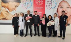 Niğde'de 31 haftalık üçüzler hayata tutundu