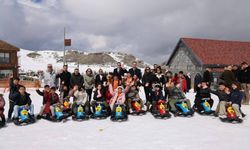 Niğde’de öğrenciler Ketençimen’de kış sporlarıyla buluştu