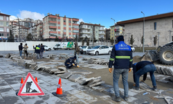 Niğde Valiliği ve Kültür Merkezi otoparkı bakımda