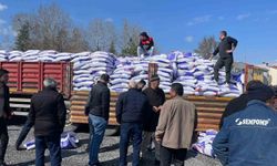 Çiftçilere nohut tohumu dağıtıldı