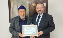 84 yaşındaki hafız Konya ikincisi oldu