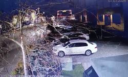 4 kişinin yaralandığı kaza kamerada