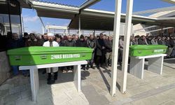 Cinayete kurban giden baba oğul, son yolculuğuna uğurlandı