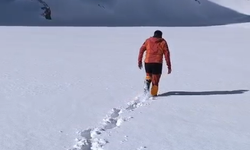 Karagöl ve Çiniligöl donmuş halde görüntülendi