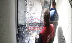 Ulukışla’da takılmak istenen cam ustanın elinde patladı