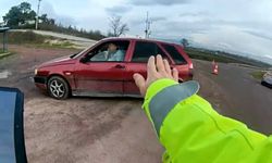 Jandarma uygulamasından kaçtı, tekrar geri döndü