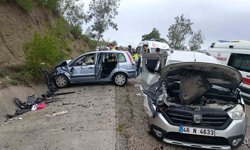 Otomobil ile ticari araç çarpıştı: 6 yaralı