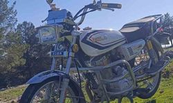 Park halindeki motosiklet çalındı