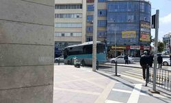 Özel halk otobüsünün çarptığı kişi yaralandı