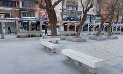 Niğde’de sıcaklık düşüşü çarşıyı sessizliğe bürüdü