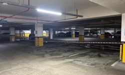 Niğde Belediye kapalı otoparkında bakım çalışması