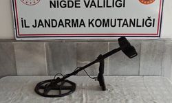 Ulukışla’da kaçak kazıya jandarma baskını