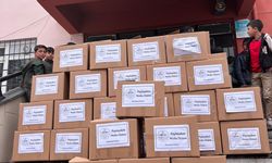 Kömürcü'de miniklerden Ramazan dayanışması