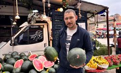 Niğde’de yılın ilk karpuzları tezgâhlarda