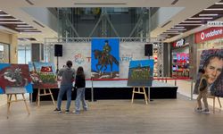 Çanakkale Destanı Niğde’de gençlerin fırçasıyla sergilendi