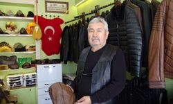 Niğde’de 52 yıllık deri ustası mesleğini yaşatıyor