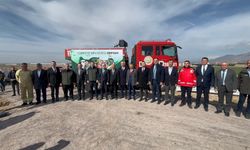 Niğde’de fidanlar toprakla buluştu