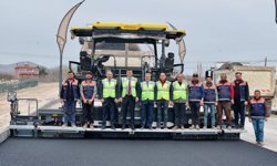 Niğde’de Yeşilburç köy yoluna sıcak asfalt konforu