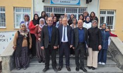 Edikli’de kursiyerlerin çalışmaları incelendi