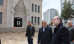 Niğde’de Rektör Uslu: “Camimiz kısa sürede ibadete açılacak”