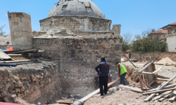 Fertek Hamamı’nda restorasyon çalışmaları yeniden başladı