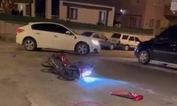 Niğde’de feci kaza anı : 1 ağır yaralı