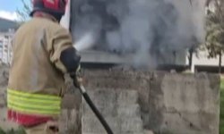 Trafoda yangını paniği