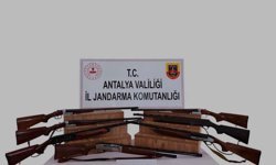 7 ruhsatsız av tüfeği ele geçirildi