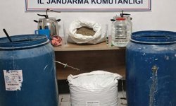 Kaçak alkol üretimi yapan kişiye operasyon