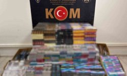 19 bin paket kaçak sigara ele geçirildi